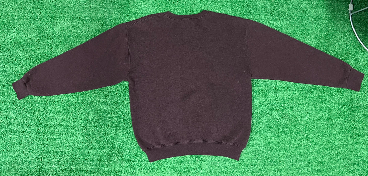 90s Russel Maroon Crewneck
